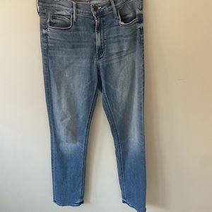 Mother denim the mid rise dazzler ankle size 27